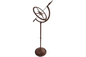 Esschert Design Cast Iron Sundial on Stand