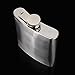 Stainless Steel Hip Flask and Funnel Set, 7 oz - Leak Proof