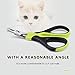 Professional Cat Pet Nail Clippers Pet Nail Trimmer for Cats Dogs Rabbits and Small Animals Pretty Paws Cat Nails Scissors Stainless Steel Claw Trimmer Home Grooming Kits Nail Clipper
