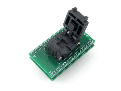 Waveshare QFN40 TO DIP40 QFN40 MLF40 MLP40 IC Test Socket Programming Adapter 0.4mm Pitch