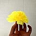 TRvancat Marigold Flower Heads Bulk 15Pcs, Silk Artificial Flowers for DIY Wedding Party Deor 10cm (Yellow)