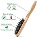 Hair Brush CHOSIN Boar Bristle Hair Brush Natural Wooden Boars Paddle Detangling Cushion Hairbrush for Women Men Kids Good for Thick Long Short Dry Damaged Curly Wavy Frizzy Fine Hair