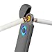 SunTime USB Mini Lighter Electric Reachargeable Flameless Windproof Slim Cigarette Portable Double Side Coil Lighters (Black)