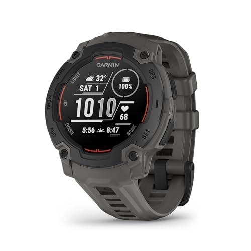 Garmin Instinct E 45mm – GPS-Multisport-Smartwatch, 0,9" Display, bis zu 16 Tage Akkulaufzeit, 60+ Sport-Apps, Coach, Multi-Satellitenempfang, Notifications