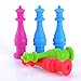 eBoot 5 Pieces Silicone Chewable Pencil Toppers , Therapy Toys, Chewy Tubes, Fidgets, Oral Motor Chew