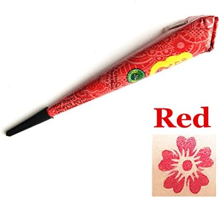 YOJINKE Temporary Tattoo Cones Temporary Waterproof Tattoo Airbrush Body Tattoo Paste Cones