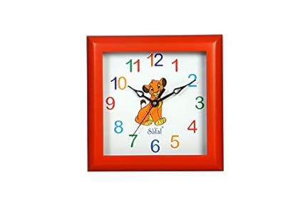 Safal Innovative Children Wooden Wall Clock