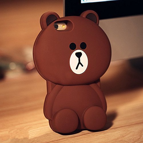 Samsung Galaxy Note 4 Case Tishaa Cute Silicone Case Line Town 3d Cartoon Animal Soft Shockproof Back Skin Cover Quality Rubber Protective Case Brown Bear Buy Online In Bahamas At Bahamas Desertcart Com Productid