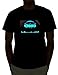 EmazingLights DJ Disco Ball With Headphones Sound Activated Light Up Rave Shirt