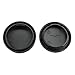 JJC L-R14 Body Cap and Rear Lens Cap for FUJIFILM X Mount Camera Body and FJ X Mount Lens
