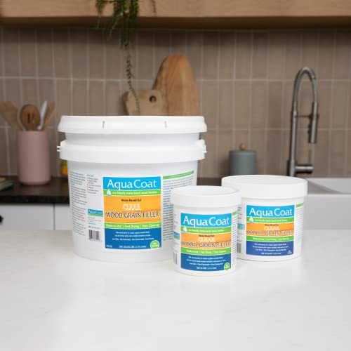 Aqua Coat Water Based Clear Wood Grain Filler Gel, Great for Home
