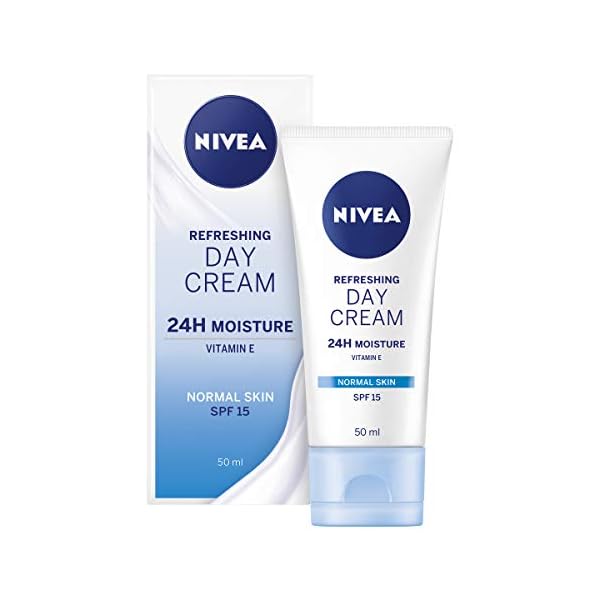 NIVEA-Light-Moisturising-Day-Cream-Pack-of-3-3-x-50-ml-Hydrating-Face-Cream-with-Vitamin-E-Skin-Care-Essentials-Intensive-Moisturiser NIVEA Light Moisturising Day Cream (50ml), Hydrating Face Cream with Vitamin E, Skin Care Essentials, Intensive…