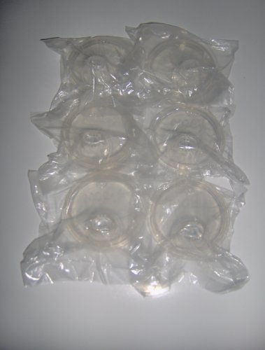 6 Nuby Wide Silicone Spouts Fit 2 Handle 10oz Nuby Sippy Cups Only