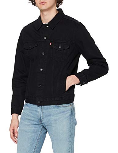 Levi's The Trucker Jacket, Giacca in Jeans Uomo, Nero (Berkman 144),  XX-Large | Prezzo.it