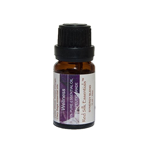 WELLNESS Essential Oil Aromatherapy Blend. 10 ml 100% Pure Therapeutic Grade - Frankincense, Cypress, Cedarwood, Sweet Orange, Clary Sage WELLNESS Essential Oil Aromatherapy Blend. 10 ml 100% Pure Therapeutic Grade - Frankincense, Cypress, Cedarwood, Sweet Orange, Clary Sage