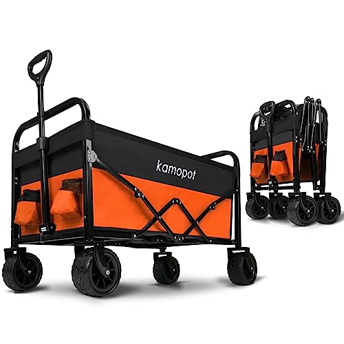 Kamopot Collapsible Wagon Cart,Foldable Beach