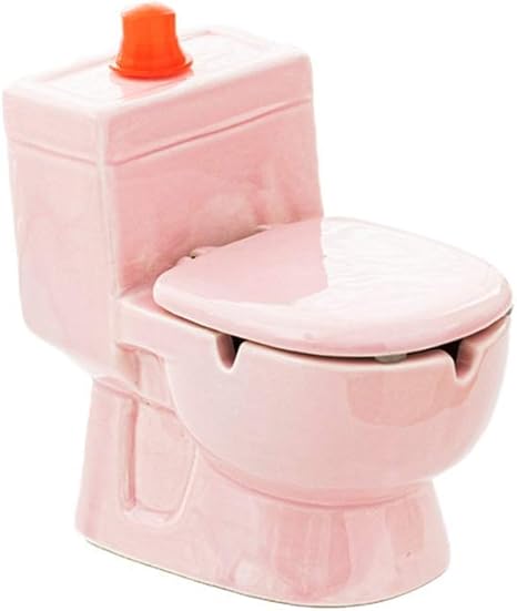 Amazon Co Jp 耐久性のある灰皿セラミック防風蓋付き大容量トイレ水スプレー収納ボックスタバコバルコニーリビングルームインテリアデスクトップ寝室灰皿装飾研究オフィスホーム ピンク ホーム キッチン