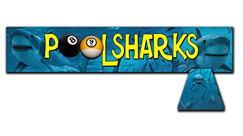 44" Acrylic Pool Table Light, Pool Sharks - Thumbnail 3