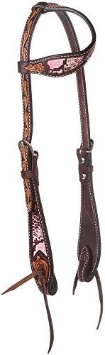 Oxbow Tack Tack Python Inlaid Slip Ear Headstall