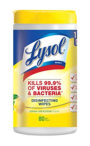 Lysol Disinfecting Wipes, Lemon & Lime Blossom - Image 8