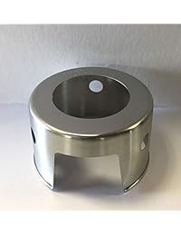 Estufa de acero inoxidable para mochilero