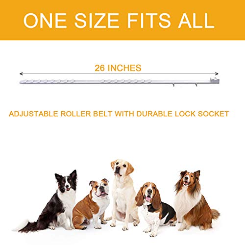 Flea and Tick Prevention Collar for Dogs 1 Year Protection Control Safe & Hypoallergenic & Waterproof & Adjustable Size 25 Inches Fits Most Dog - Thumbnail 5