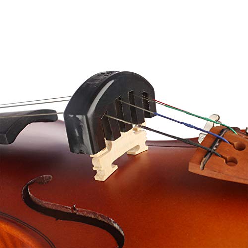 KOROWA 3PCS Great Violin Mute/Silencer Rosin String Set Instrument Accessories Set for Violin Lovers