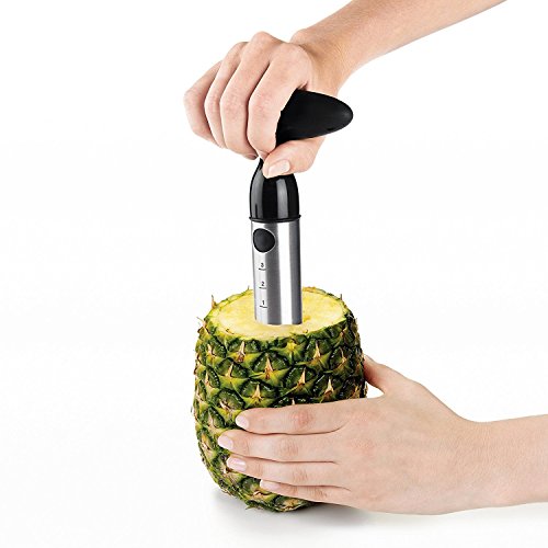 OXO Good Grips Stainless Steel Ratcheting Pineapple Slicer with Depth Guide Home & Kitchen, Kitchen & Dining, Kitchen Utensils & Gadgets, Fruit & Vegetable Tools, Corers & Pitters, Corers