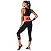 STRONG by Zumba Women's Shaping Athletic Performance Cropped Workout Leggings with Compression