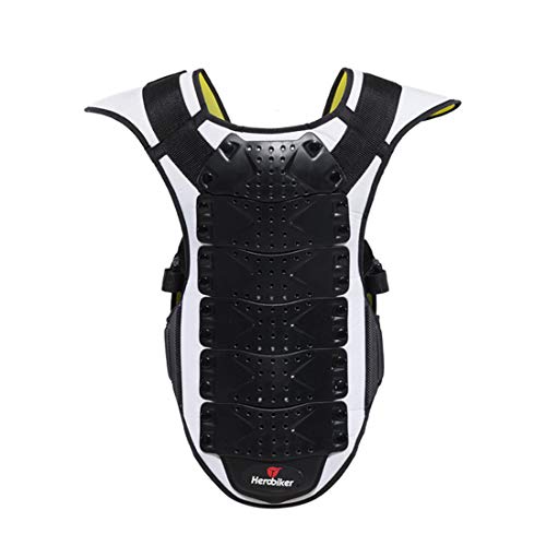 image for LLC-POWER Full Body Motorcycle Racing Armor Jacket, Chest Back Spine P
