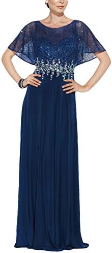 Favors Women's Long Beading Mother of the Bride Dress with Jacket MD25