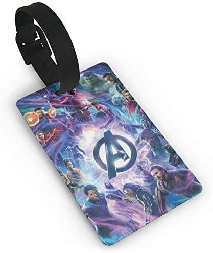 Avengers Endgame Luggage Tag Initial Bag Tag Suitcase Tag Travel Bag,Travel Accessories Suitcase Tags Apply