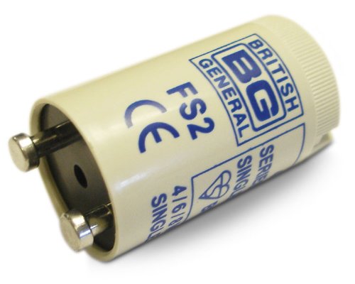 Pack of 10 x BG FS2 Fluorescent Starter Switches 4-22 Watt Single Series