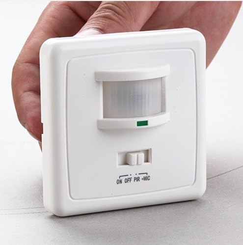 Wall PIR Motion Sensor Sound Light Switch - Control bulb or up to 300W device