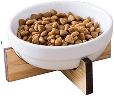 車 バイク 猫ボウル猫盆地木製棚キャットフードボウルキャットフードボウル犬のボウル犬盆地犬ドリンク水ペット給餌猫用品を飲みます Color ペット用品 新作製品 世界最高品質人気 おもちゃ B041d2xy White 100 品質保証 激安超特価 Hcxd 犬のボウル 正規品送料無料