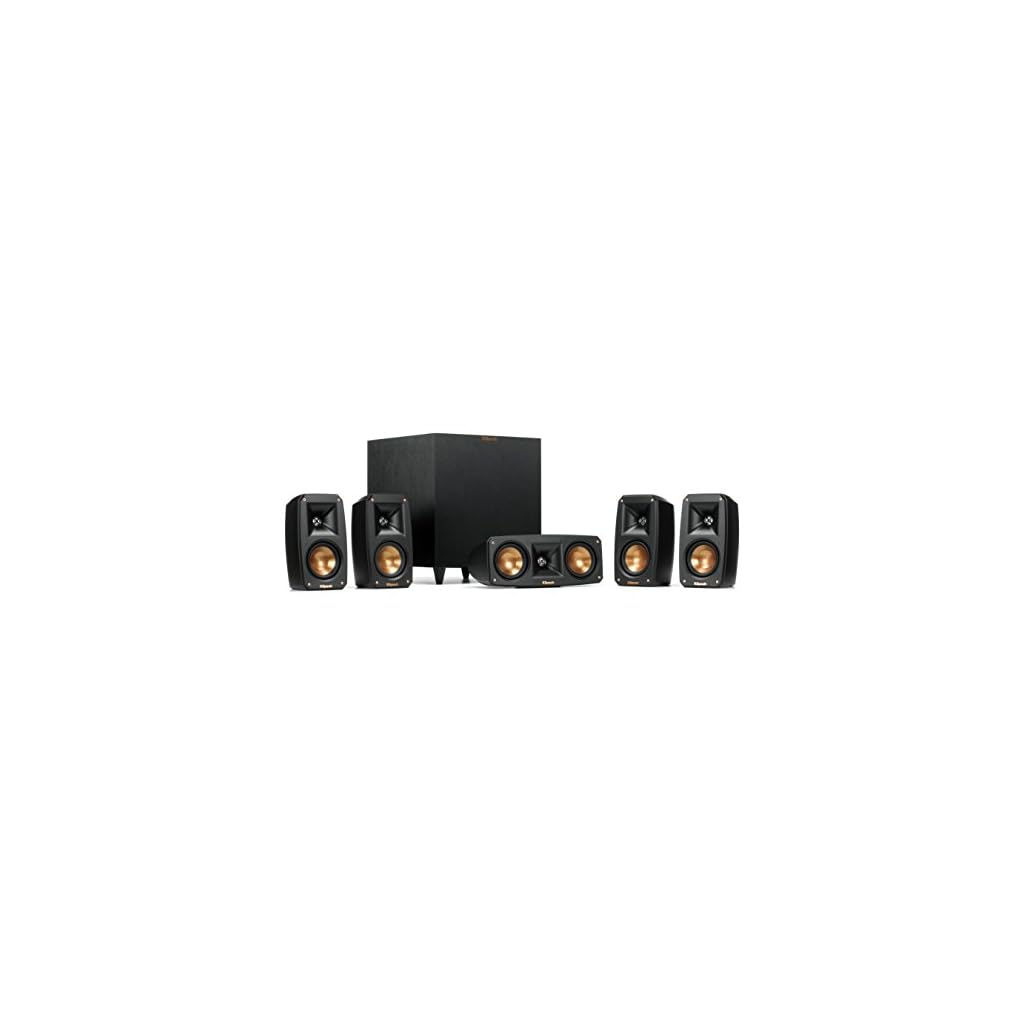 Klipsch Black Reference Theater Pack 5.1 surround sound system