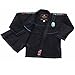 Verus Ultra Light Version Spartacus Kids BJJ JIU Jitsu GI (Black, C0)