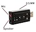 SYBA USB 2.0 External Stereo Sound Adapter Optical SPDIF Output Audio Dongle, Windows Mac Linux SD-AUD20101