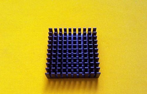 10Pcs x 1W/3W Square Aluminium Heat sink for LED Lamp Bulb black