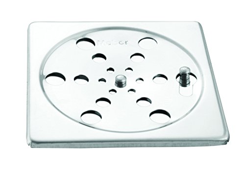 Grelha Fecho Inox Quadrado 15 cm, Meber, 2415