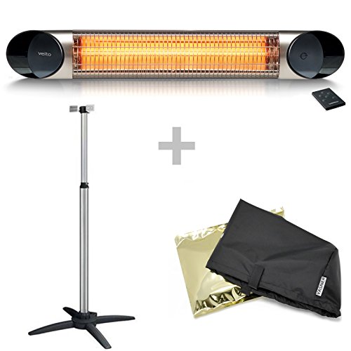 Veito Infrarot Heizstrahler Blade SR Set 2500 Watt inkl. Stativ