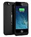 uNu Aero Series iPhone 5S Battery Case / iPhone 5 Battery with Wireless Charging Technology - (Black, Fits All Models Apple iPhone 5S & iPhone 5)