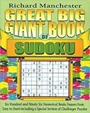 Paperback Great Big Giant Book of Sudoku (SIX HUNDRED AND NINETY SIX NUMERICAL BRAIN - TEASERS FROM EASY TO HARD INCLUDING A SPECIAL SECTION OF CHALLENGER PUZZLES) Book