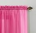 No. 918 Calypso Sheer Voile Rod Pocket Curtain Panel, 59
