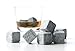 Premium Whiskey Stones (Set of 9). 100% Pure Soapstone - Includes Velvet Storage Bag