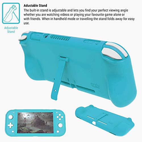 Orzly Grip Case for Nintendo Switch Lite Case with Comfort Padded