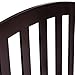 Giantex 24'' Dog Gate with Arched Top for Doorway and Stairs, Configurable Free Standing Wooden Gate with Foldable Panels and Sturdy Metal Hinges, Pet Dog Safety Fence (96'' W, Brown)