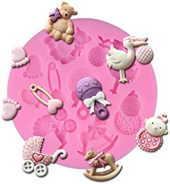Baby Shape Home Baking Tool Fondant Cake Mould Silicone Baking Sculpting &amp; Modeling Tools (1)