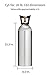 Luxfer 20 LB CO2 Aluminum Cylinder Tank CGA 320 Valve