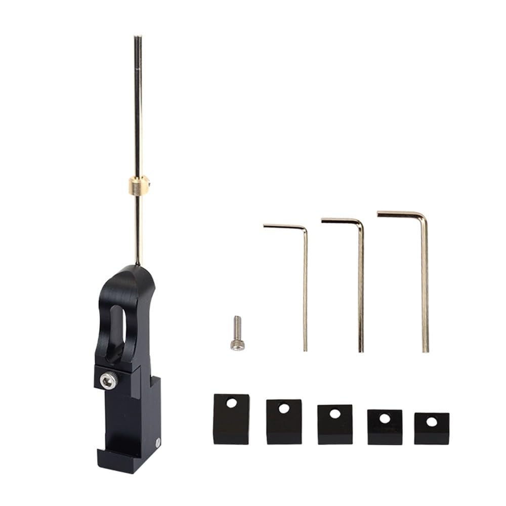 DONGKER Magnetic Archery Clicker,Metal Ringing Stick Clicker with Adjusting Sliders for Compound Competition Hunting Practice Range